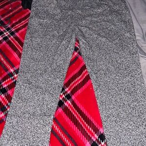 DKNY Gray and Red Kids Joggers